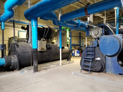 Virginia Tech North Chiller Plant Interior