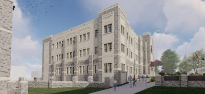 Exterior Rendering, Southwest View, 11/2020