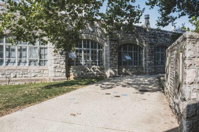 August 2019 - Holden Hall under demolition