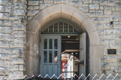 May 2020 - Holden Hall under construction