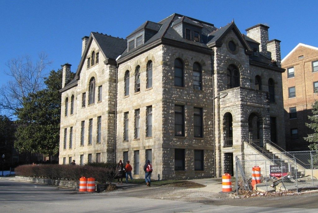 Renovation of the Liberal Arts Building, located in the Upper Quad