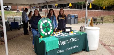 Alternative Transportation Booth at Sustainability Week 2019