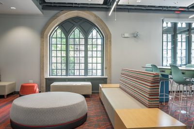 Sandy Hall interior