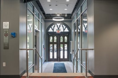 Sandy Hall interior