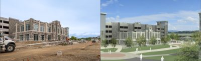 Exterior rendering of the planned Multimodal Transit Facility